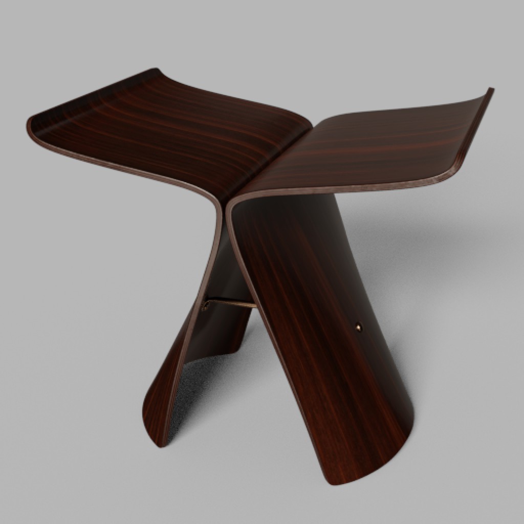 Butterfly stool preview image 4